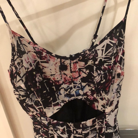 Topshop Petite cut out maxi dress US 6P - Picture 4 of 6